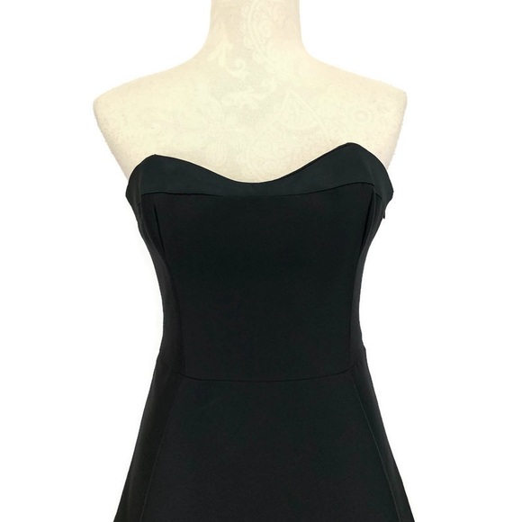 EUC - 🎉GORGEOUS🎉 Halston Heritage Strapless Structured Dress 10 - Picture 3 of 7